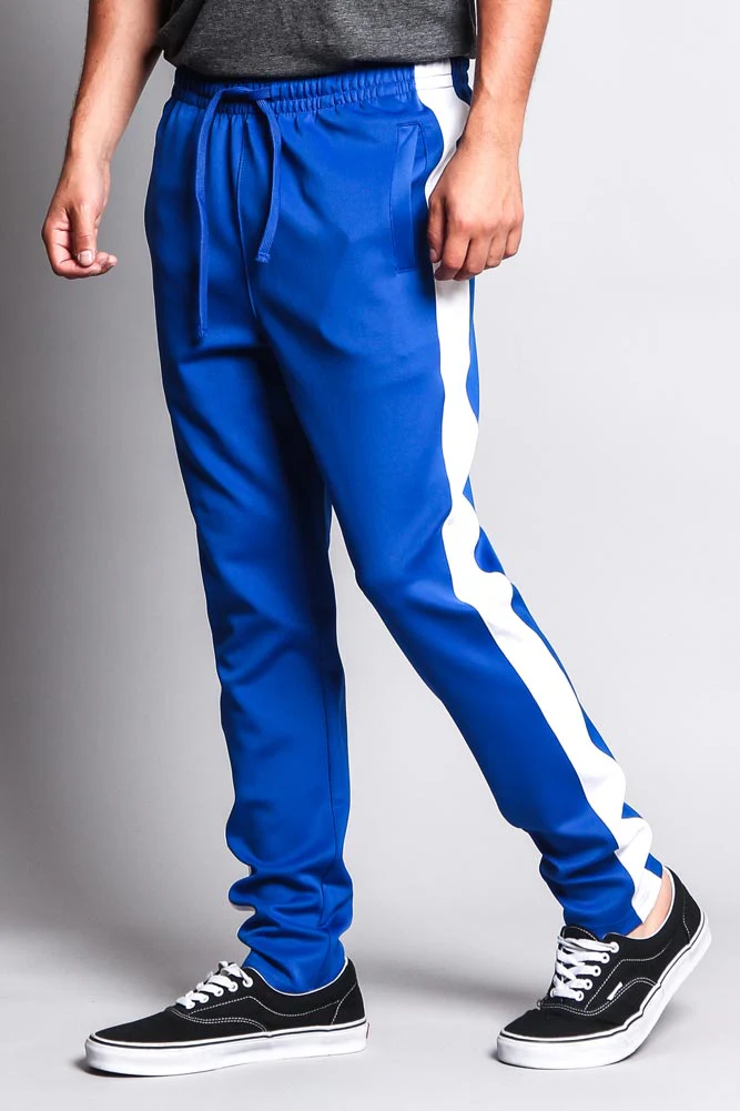 Slim Fit Striped Track Pants - Image 37