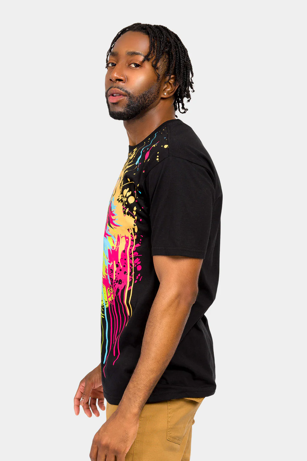 Sparkle Splashed Tiger T-Shirt - Image 2