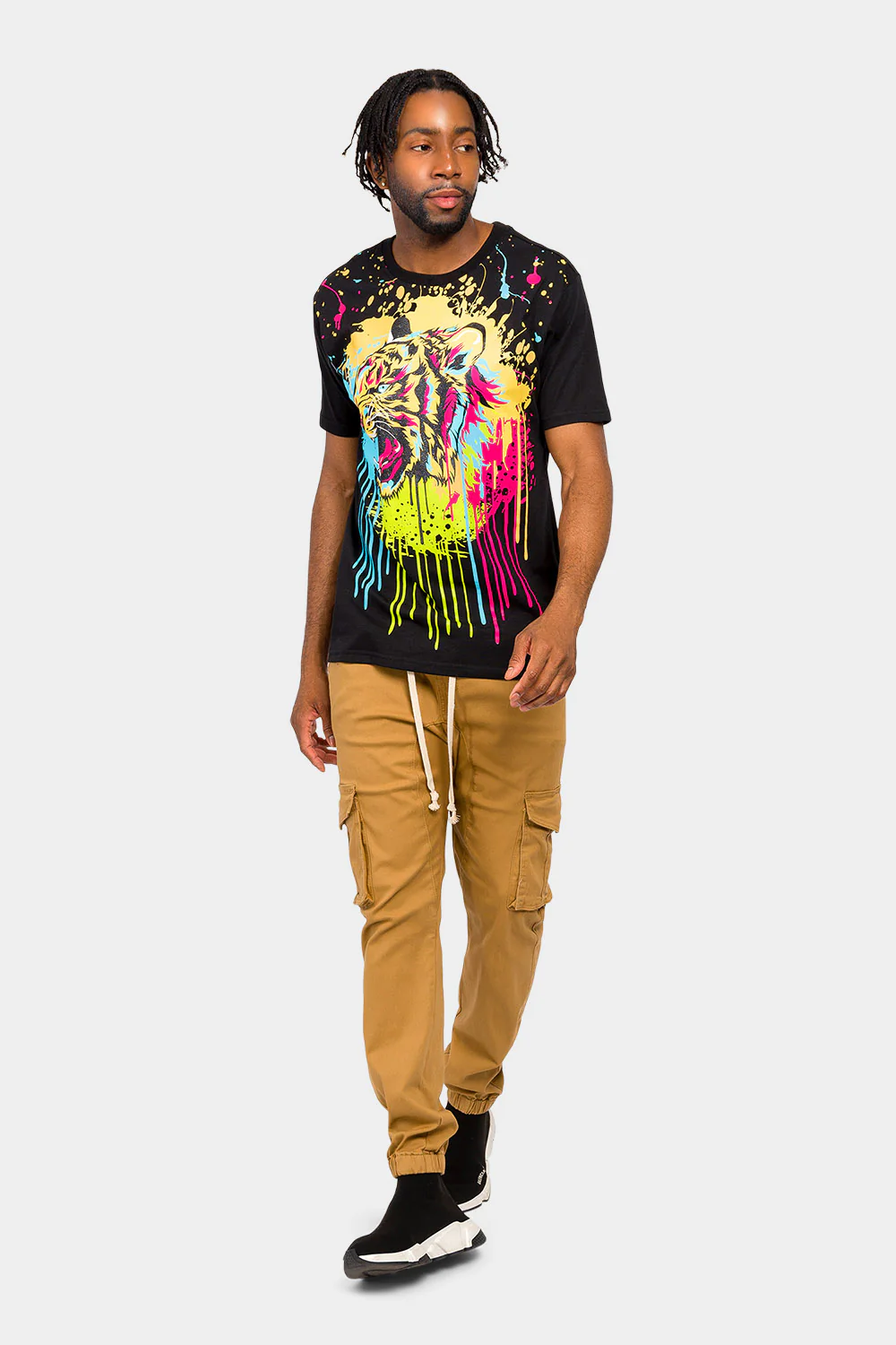 Sparkle Splashed Tiger T-Shirt - Image 5