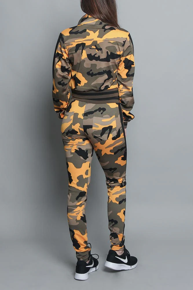 Striped Camo Track Suit - Image 13