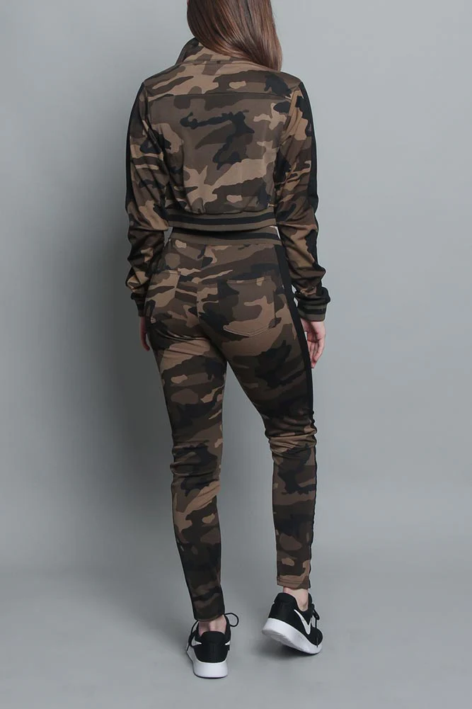 Striped Camo Track Suit - Image 8