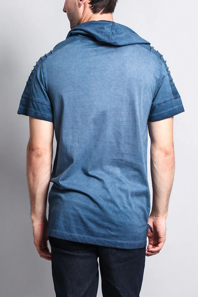 Surface Dyed Hooded T-Shirt - Image 10