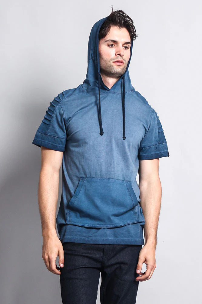 Surface Dyed Hooded T-Shirt - Image 12