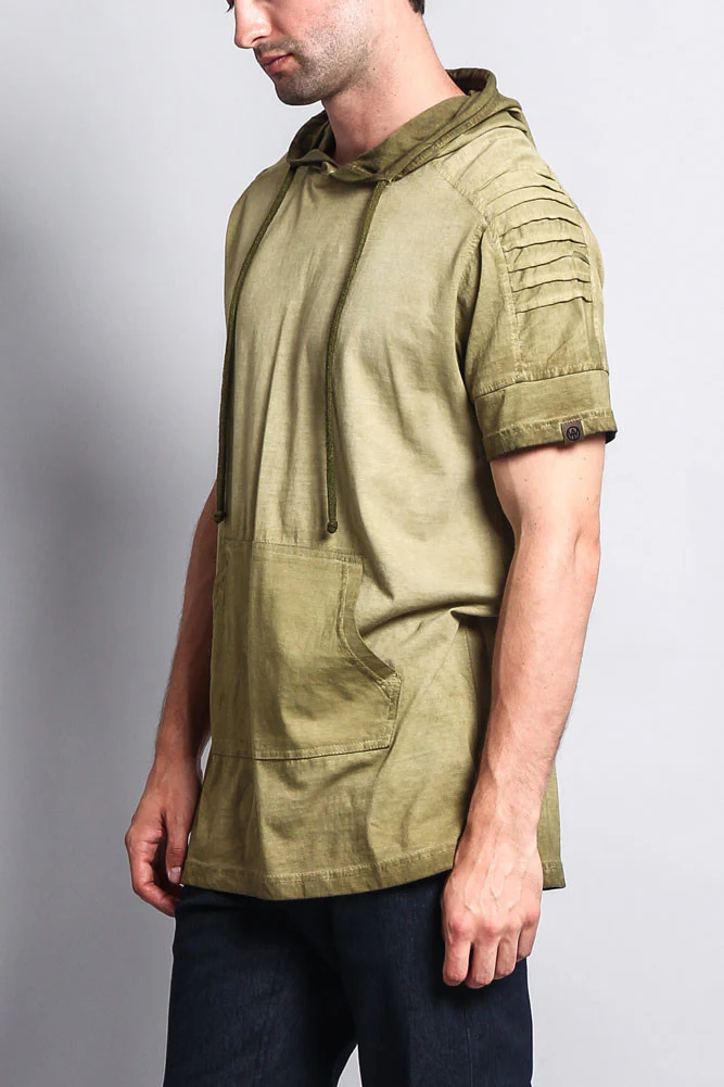 Surface Dyed Hooded T-Shirt - Image 16