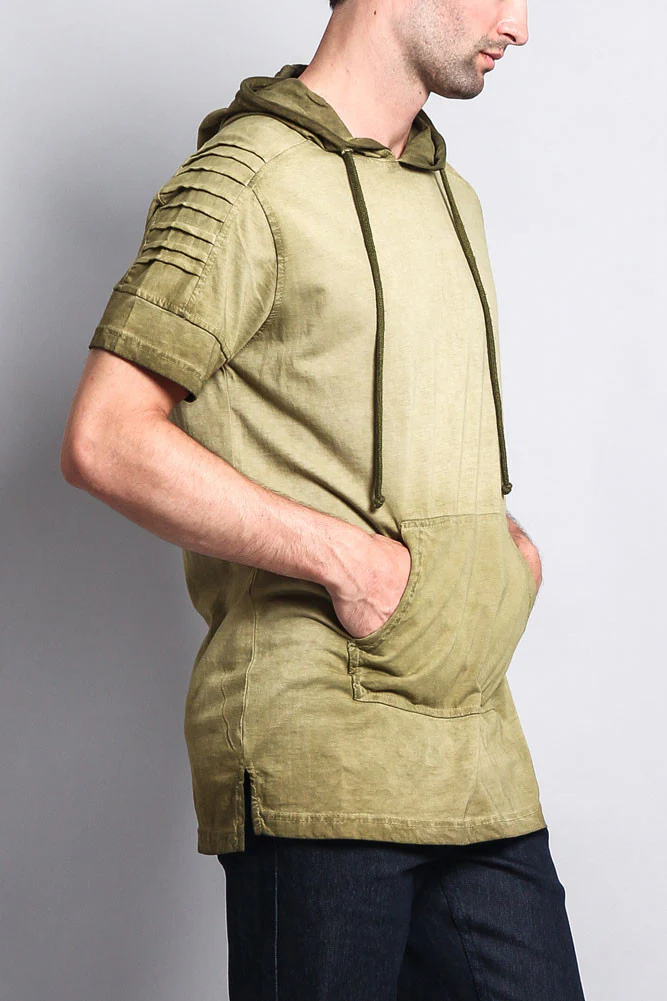 Surface Dyed Hooded T-Shirt - Image 18