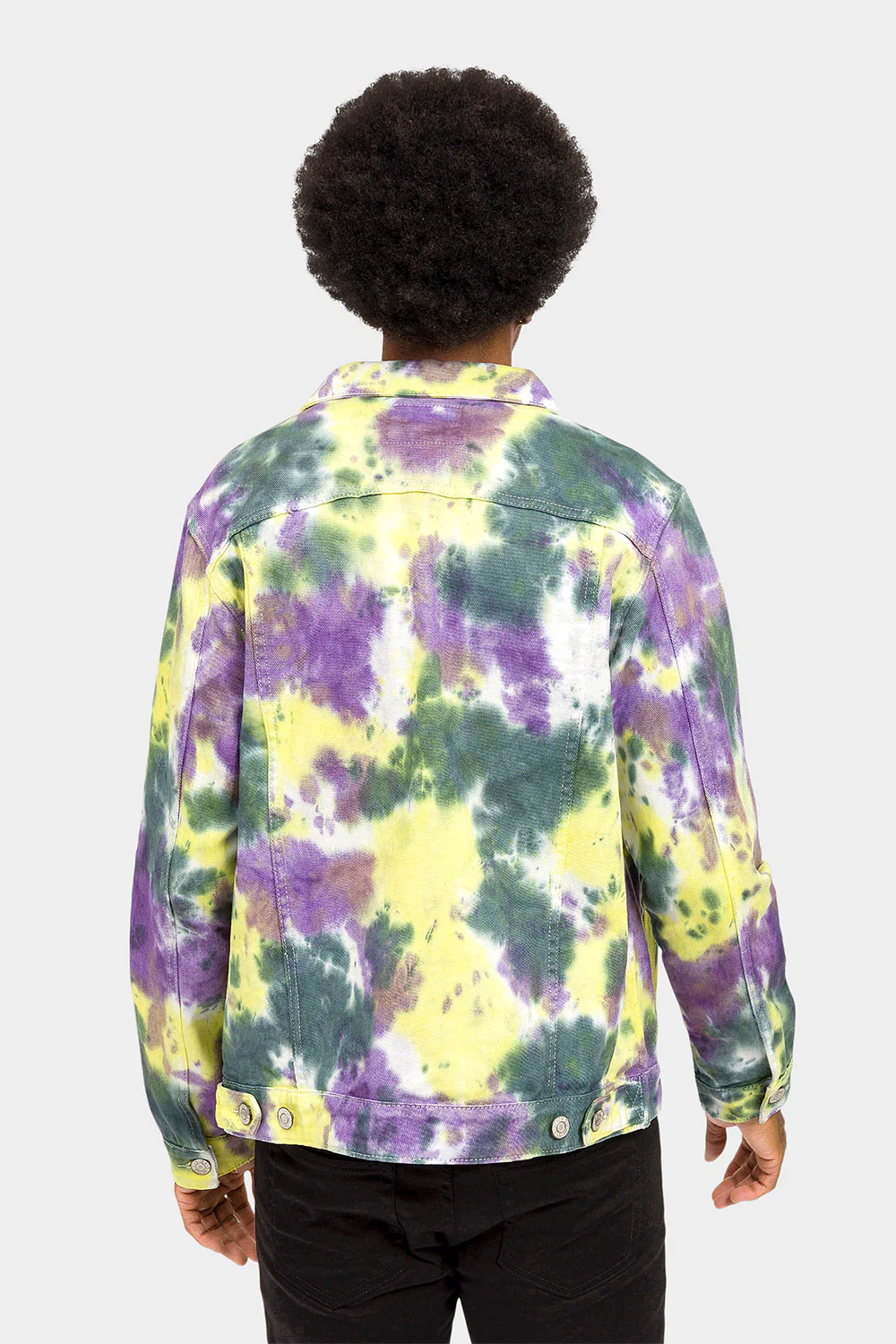 Tie Dye Denim Jacket - Image 3