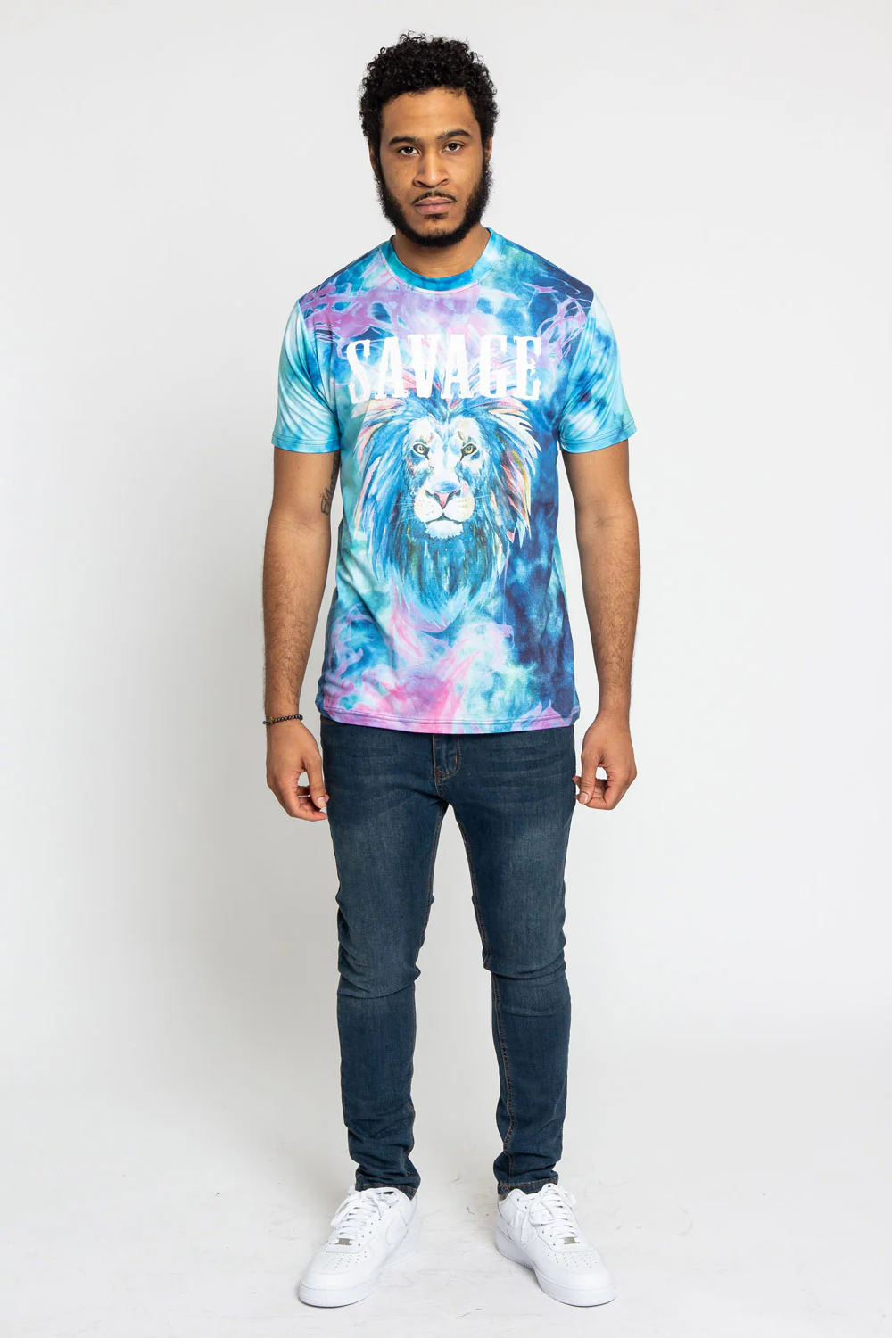 Tie Dye Savage T-Shirt - Image 5