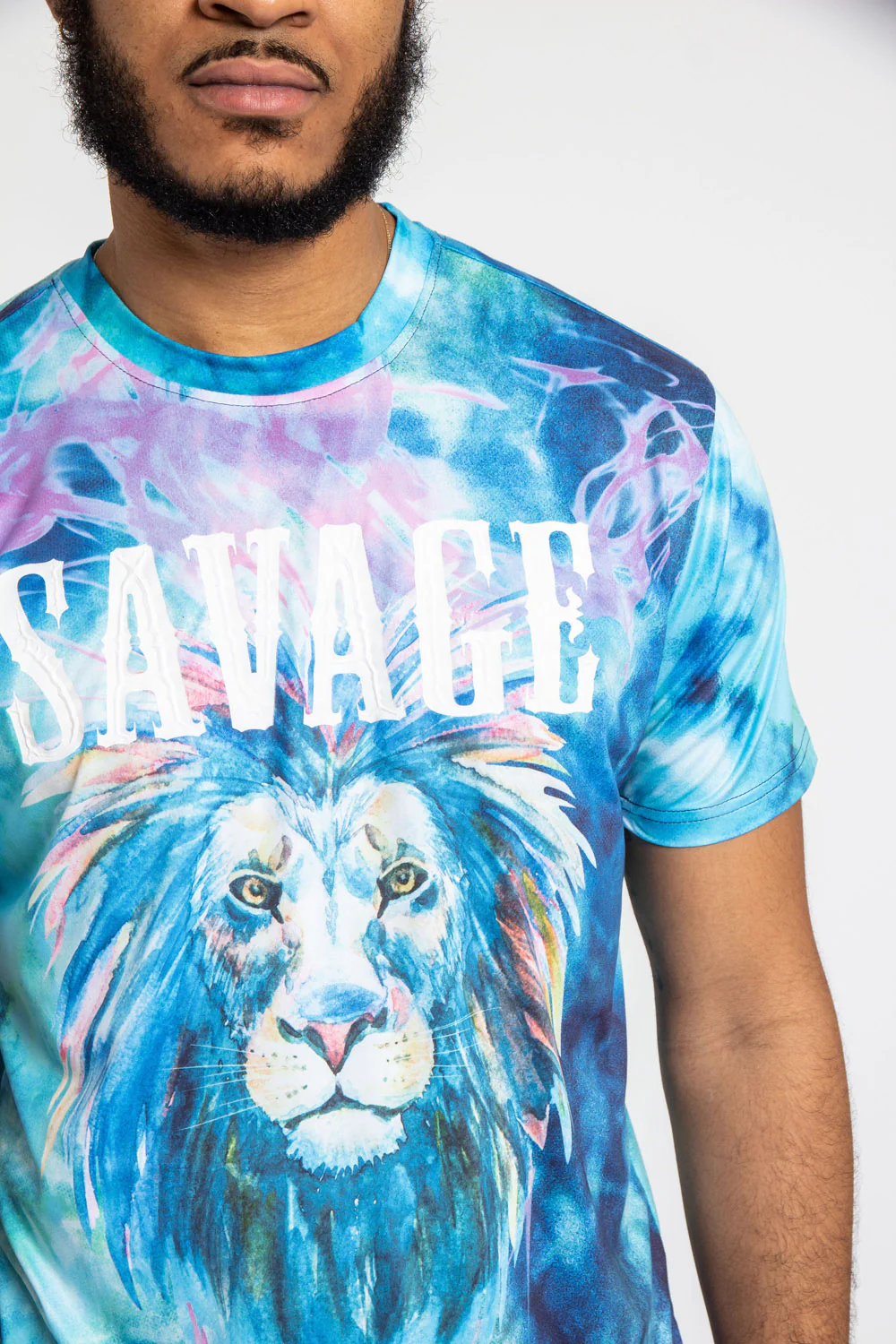 Tie Dye Savage T-Shirt - Image 6