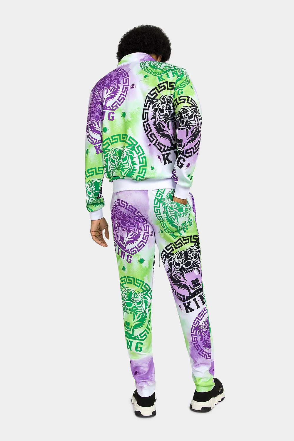 Tie Dye Tiger King Tracksuit - Image 13