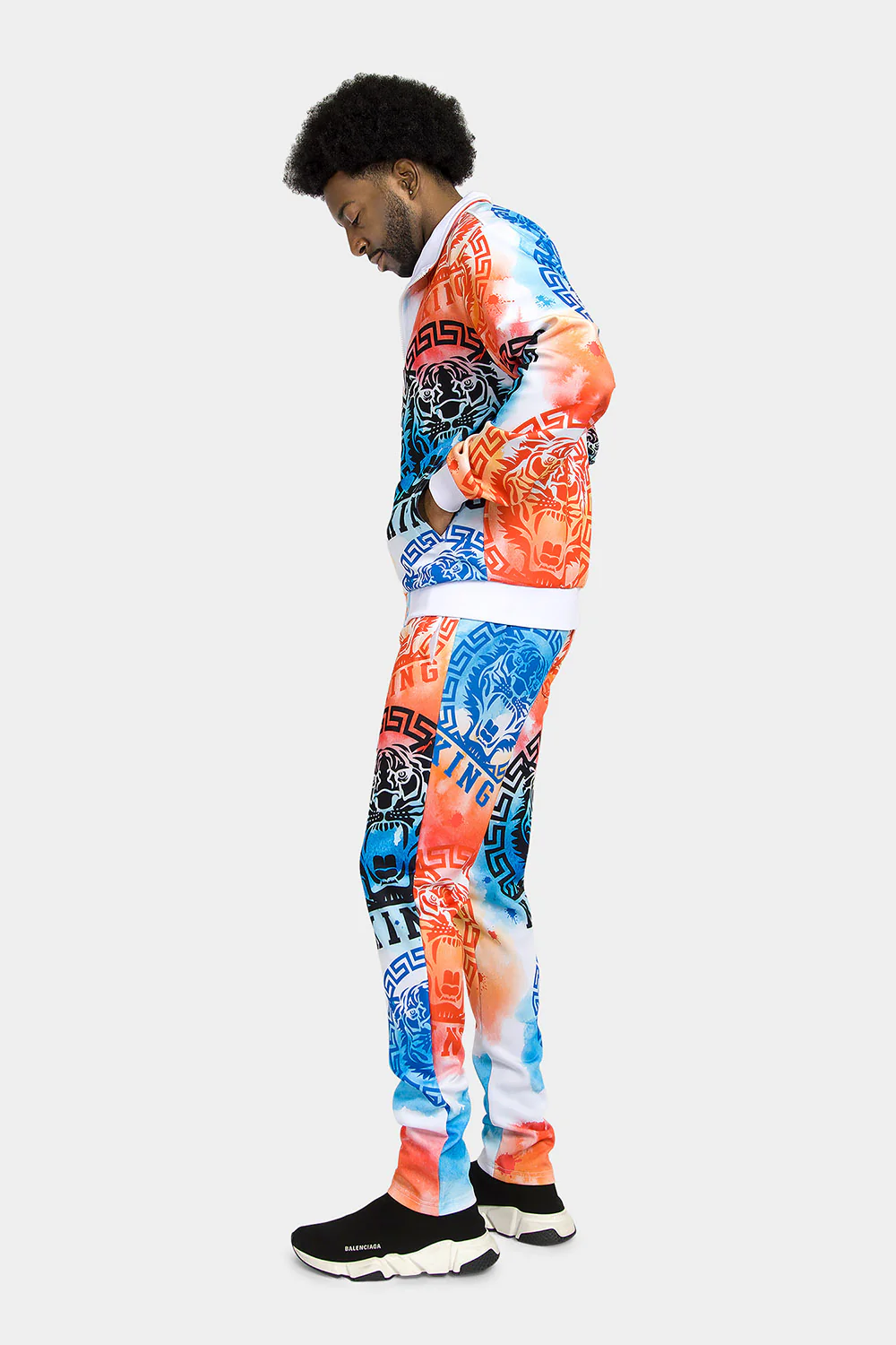 Tie Dye Tiger King Tracksuit - Image 17