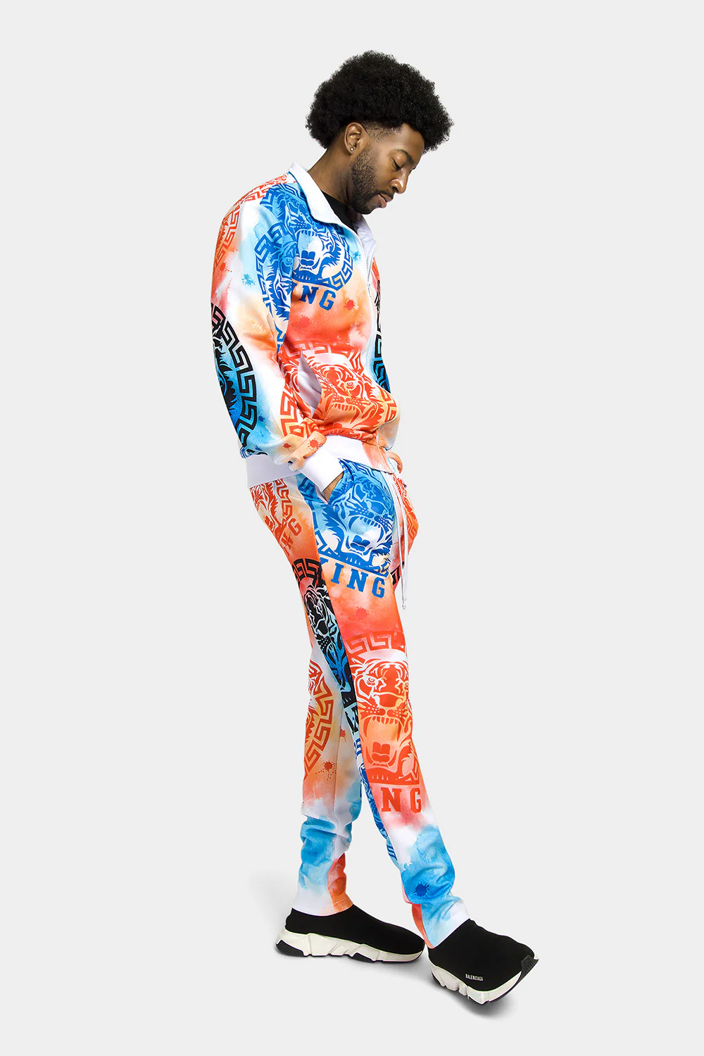 Tie Dye Tiger King Tracksuit - Image 19