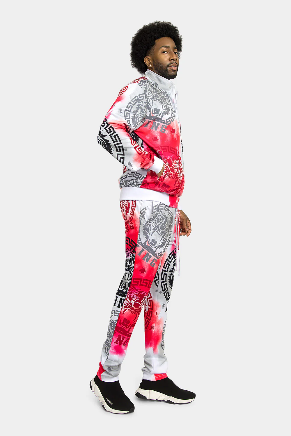 Tie Dye Tiger King Tracksuit - Image 7