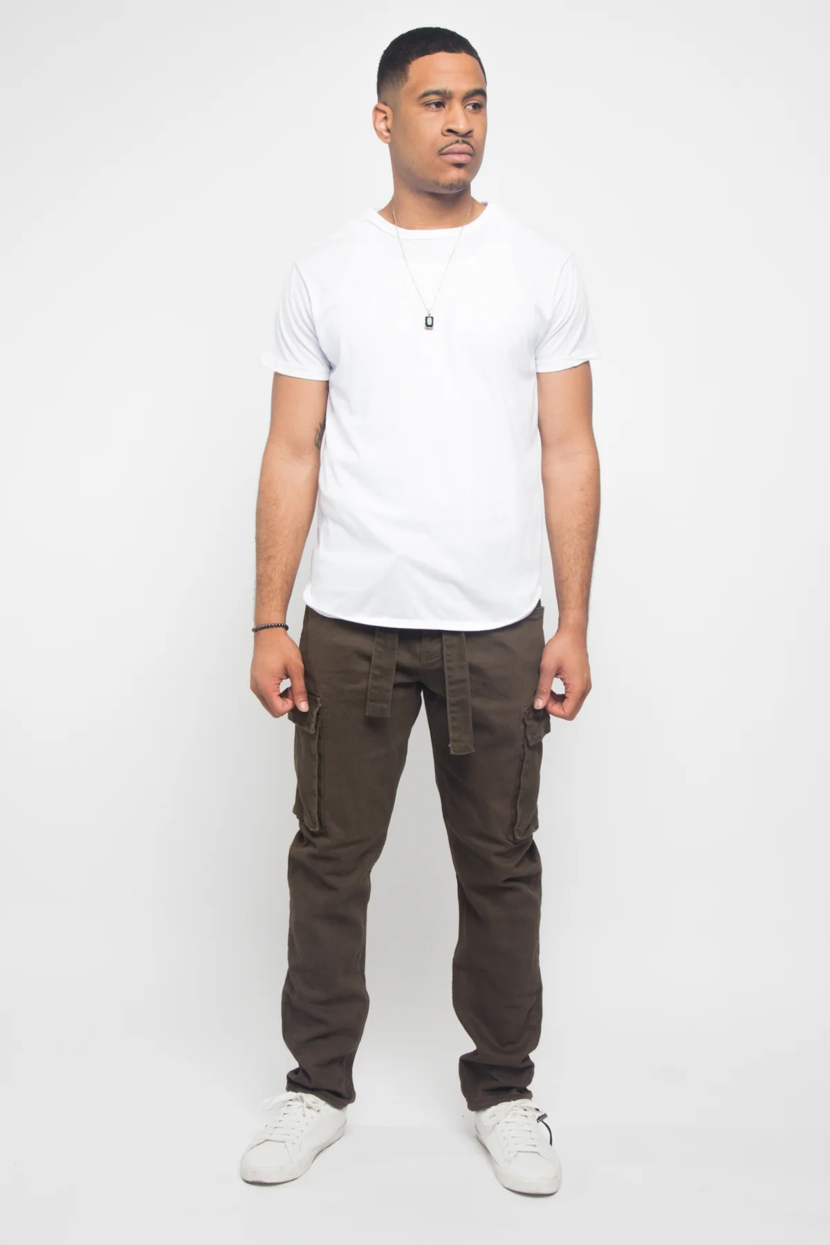 Tied Color Cargo Pants - Image 12
