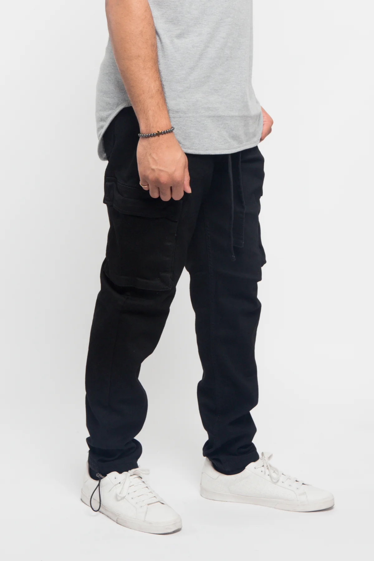 Tied Color Cargo Pants - Image 5