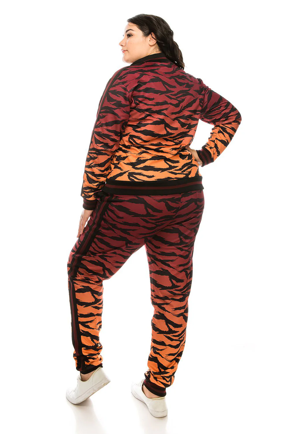 Ombre Gradient Tiger Stripe Tracksuit - Image 20