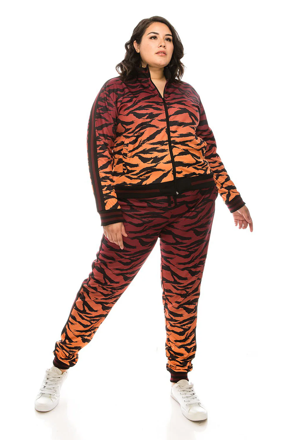 Ombre Gradient Tiger Stripe Tracksuit - Image 22