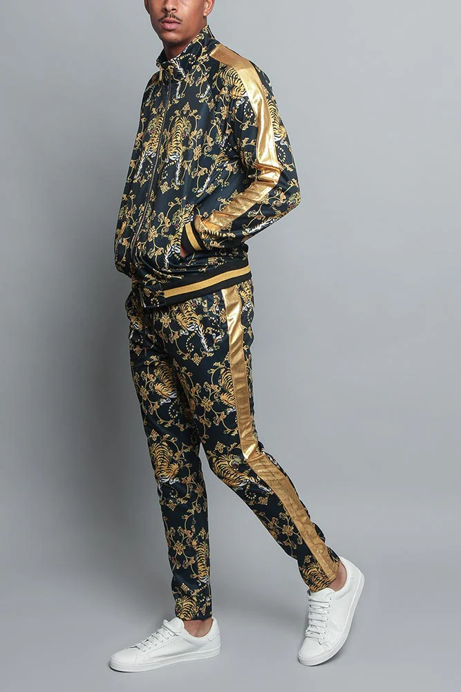 Tiger Print Track Suit Set - Image 7
