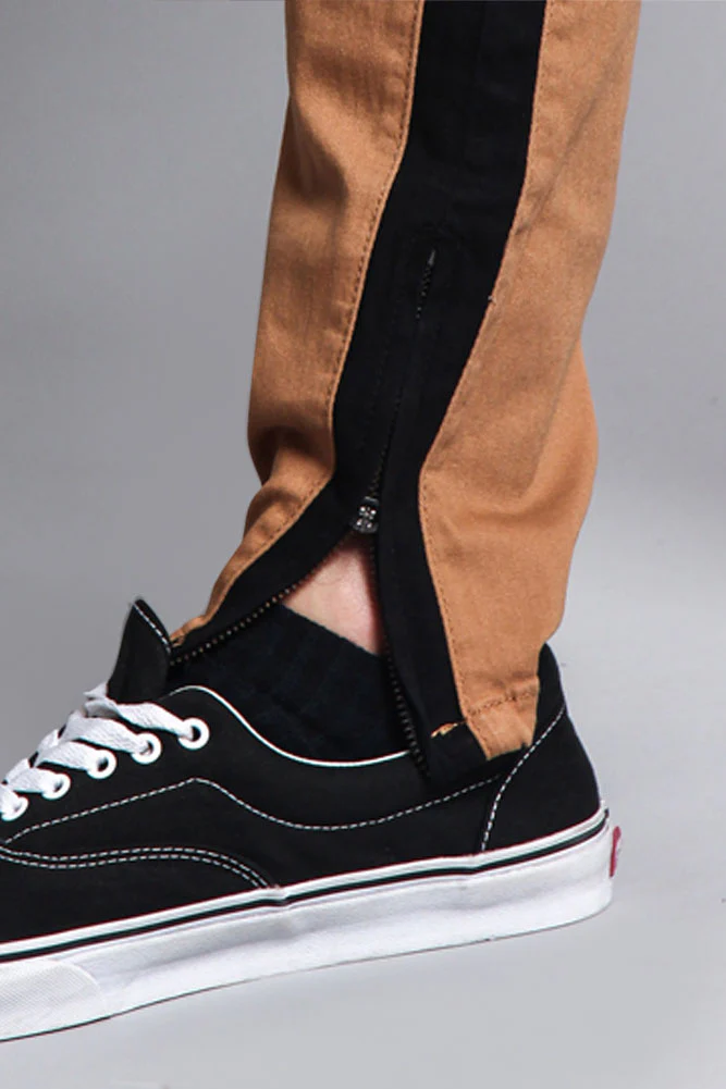 Track Style Zippered Skinny Jean with Accent Band - Image 18
