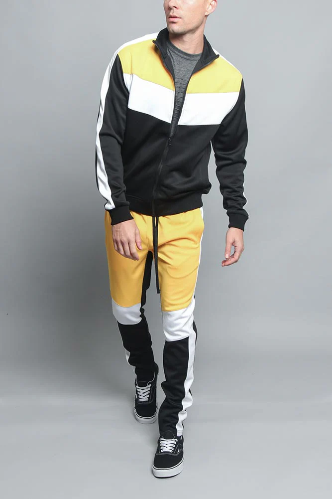 Tri Color Blocked Track Suit - Image 10
