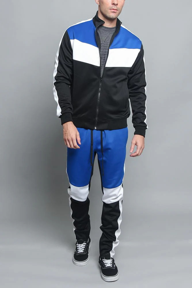 Tri Color Blocked Track Suit - Image 16