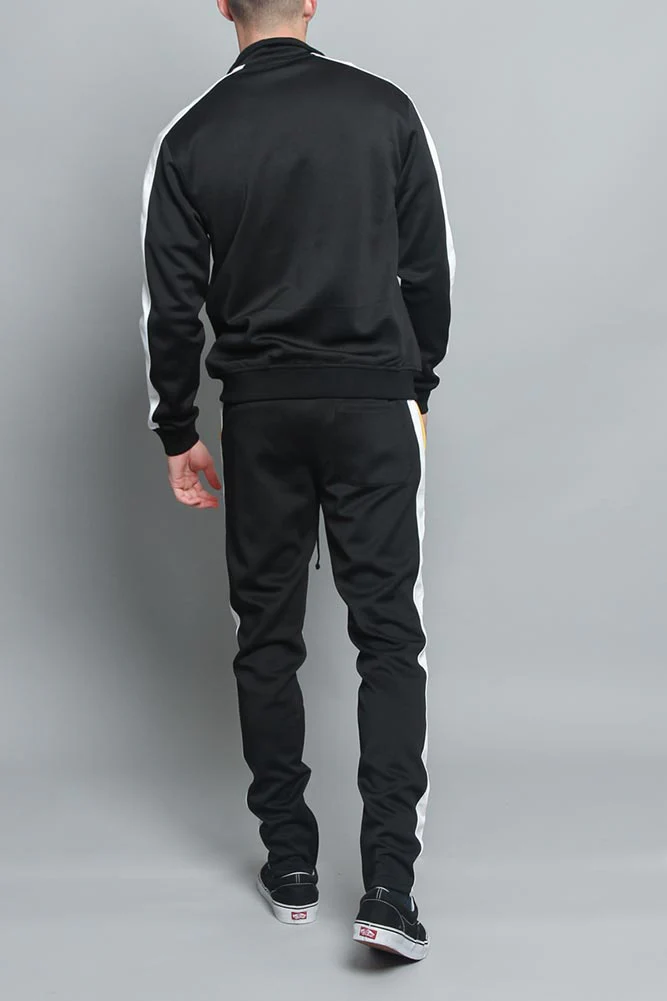 Tri Color Blocked Track Suit - Image 8