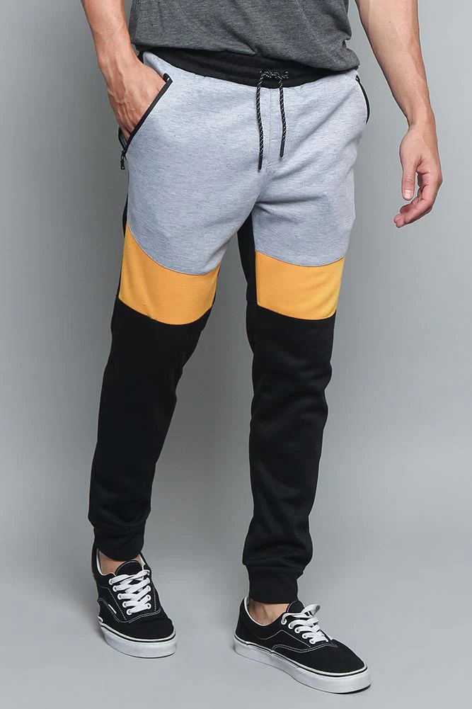 Tri Color Blocked Sweat Pants - Image 14