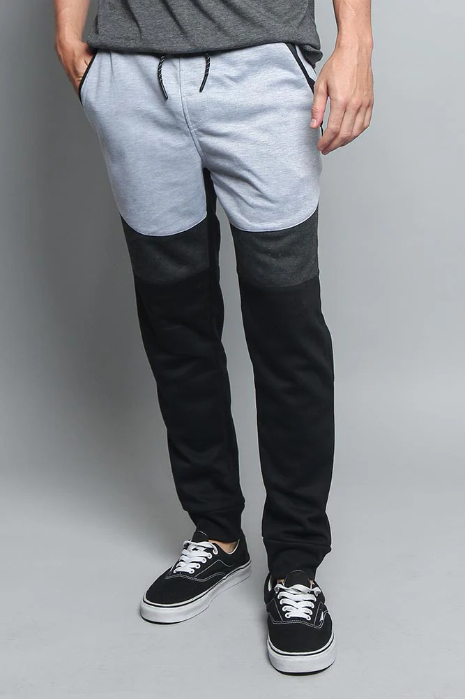 Tri Color Blocked Sweat Pants - Image 16