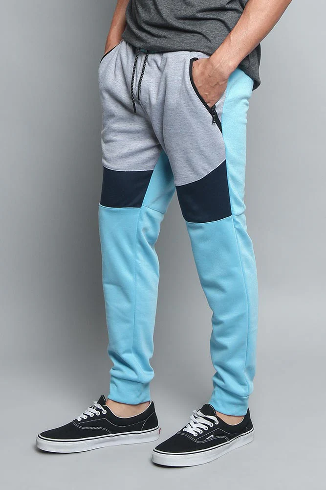 Tri Color Blocked Sweat Pants - Image 32