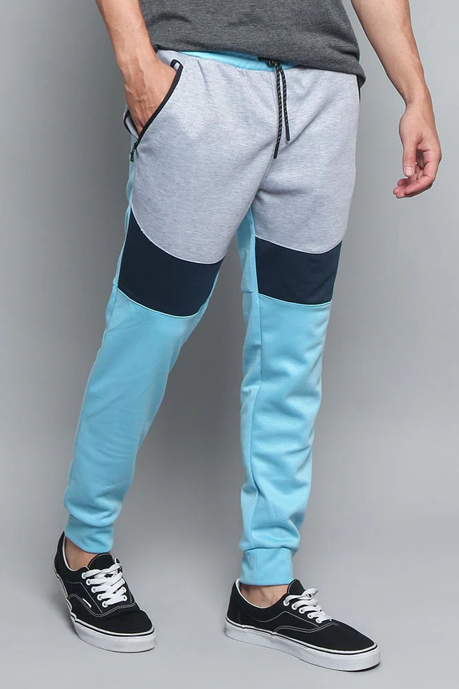 Tri Color Blocked Sweat Pants - Image 34