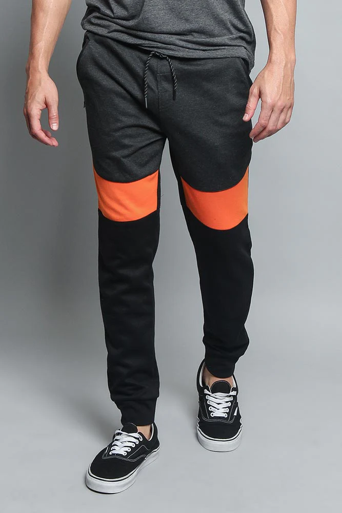 Tri Color Blocked Sweat Pants - Image 40