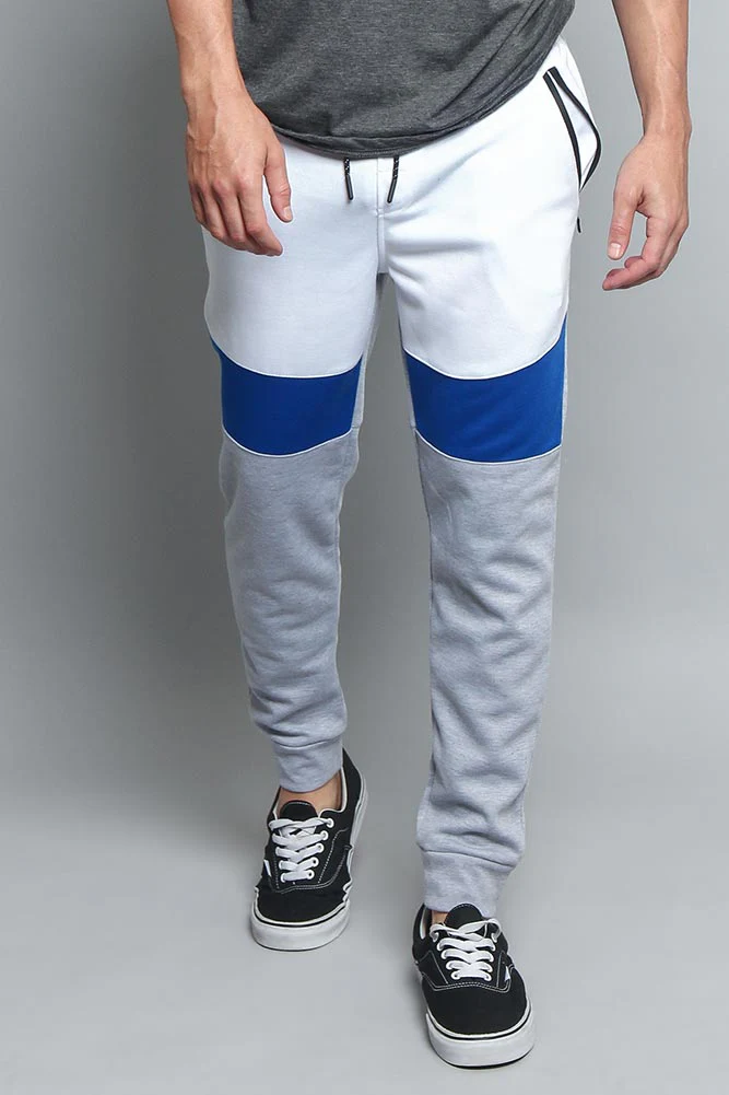 Tri Color Blocked Sweat Pants - Image 5