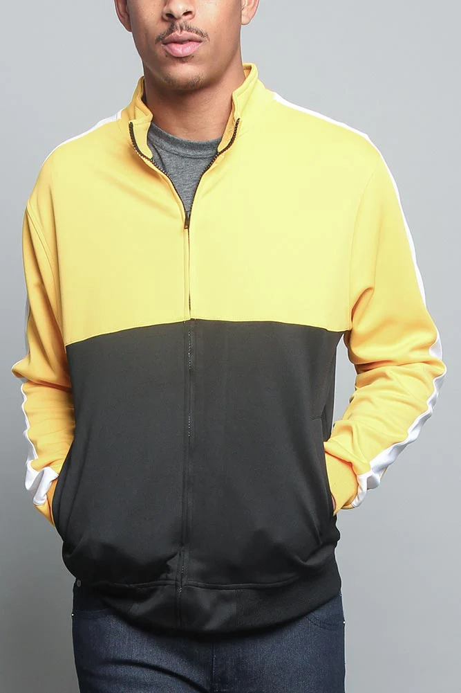 Tri-Colored Track Jacket - Image 10