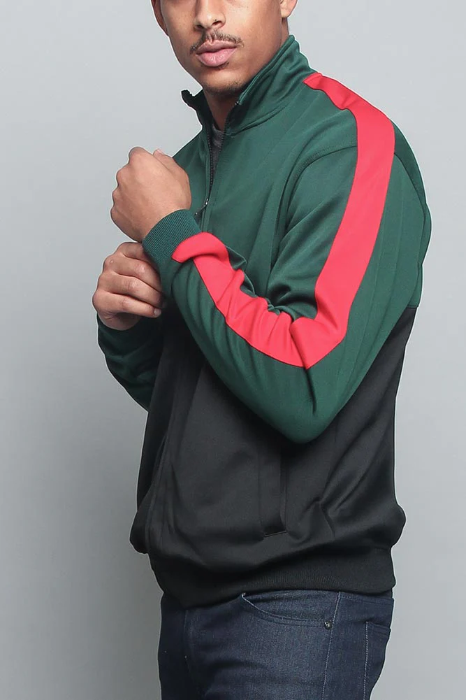 Tri-Colored Track Jacket - Image 12
