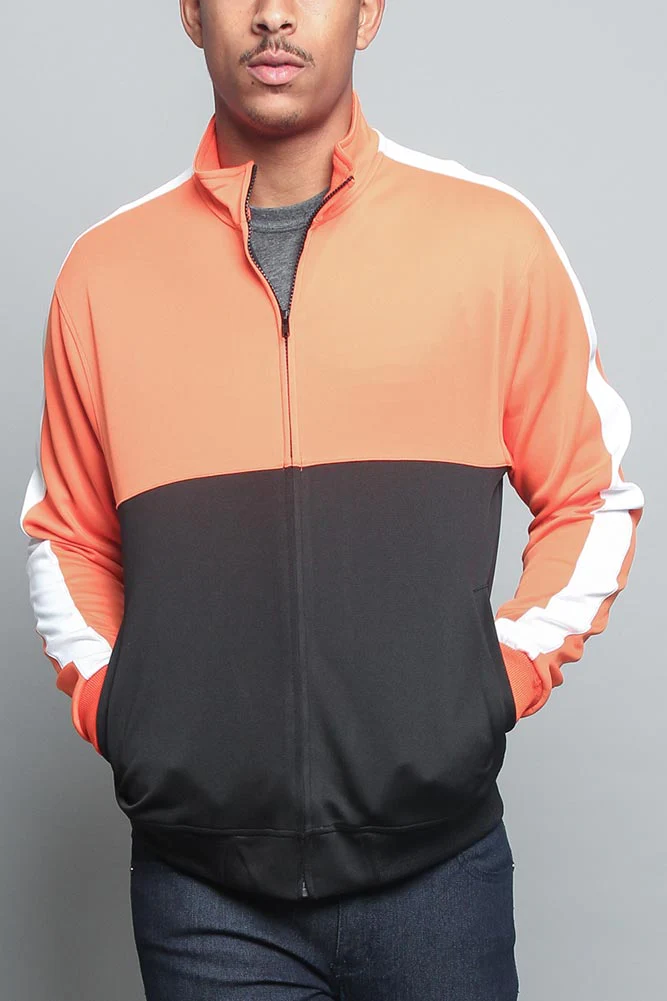 Tri-Colored Track Jacket - Image 16