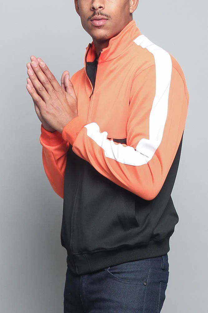 Tri-Colored Track Jacket - Image 17