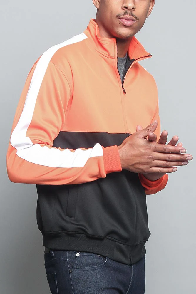 Tri-Colored Track Jacket - Image 19