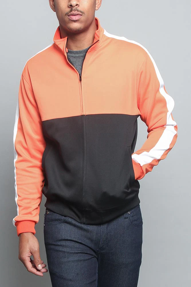 Tri-Colored Track Jacket - Image 20