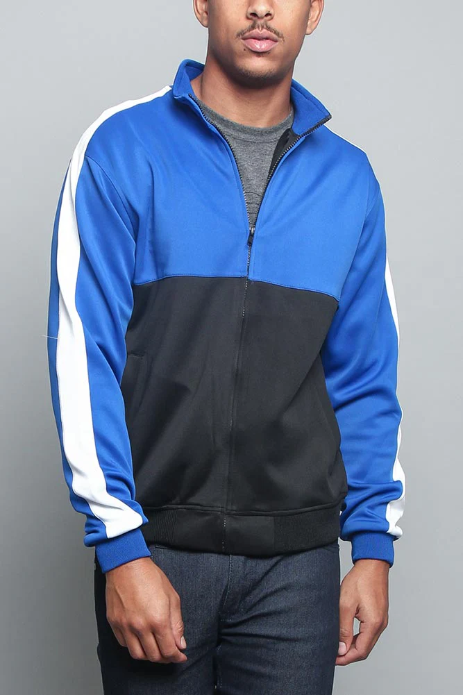 Tri-Colored Track Jacket - Image 21