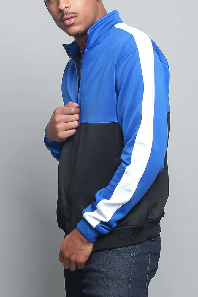 Tri-Colored Track Jacket - Image 22