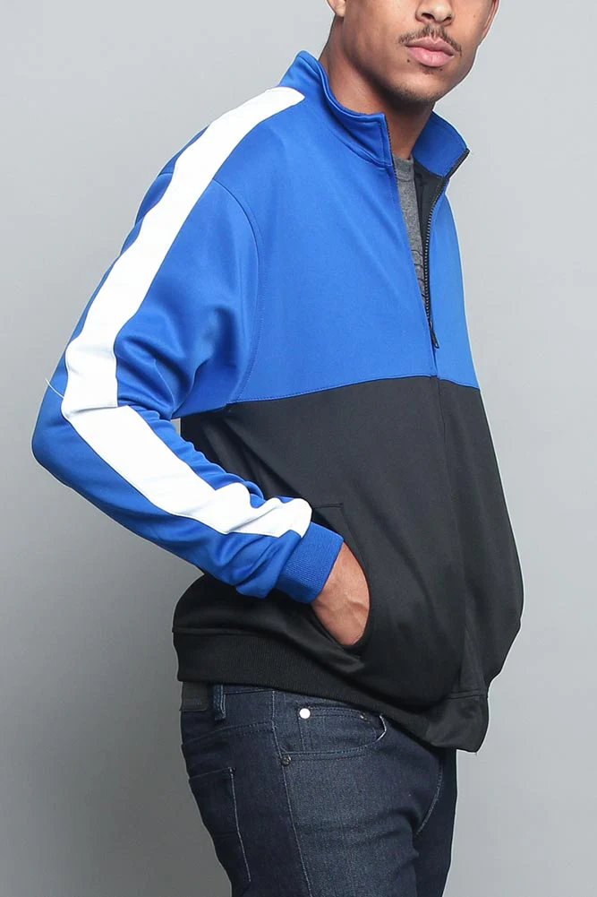 Tri-Colored Track Jacket - Image 24