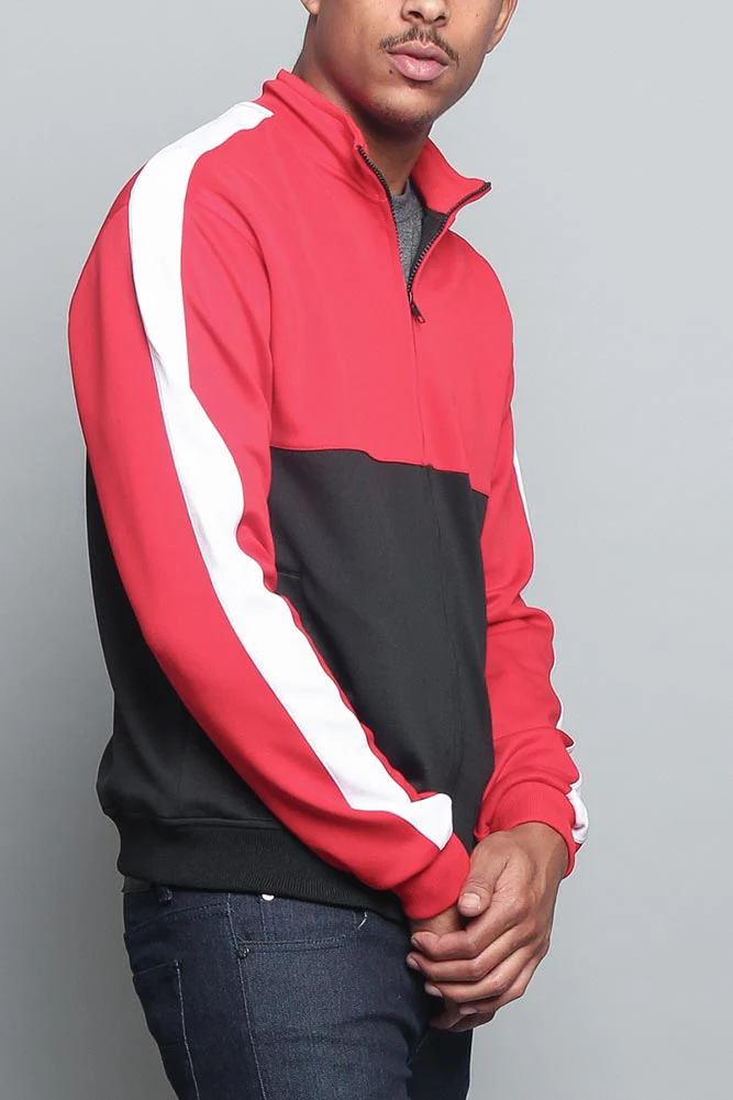 Tri-Colored Track Jacket - Image 29