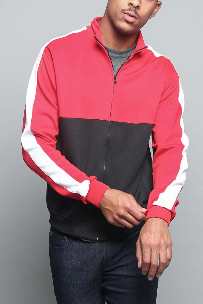 Tri-Colored Track Jacket - Image 30