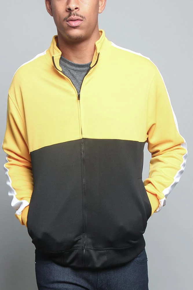 Tri-Colored Track Jacket - Image 6