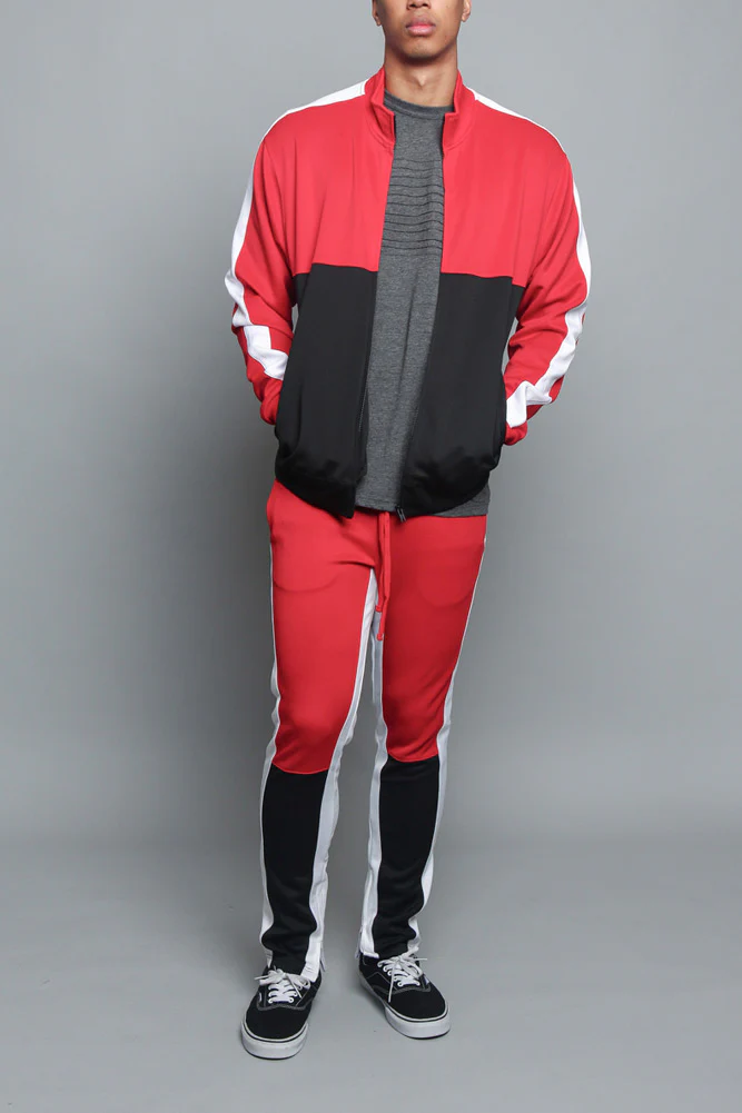 Tri-Colored Track Suit Set - Image 25