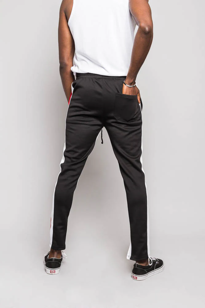 Two Tone Color Blocked Track Pants - Image 17