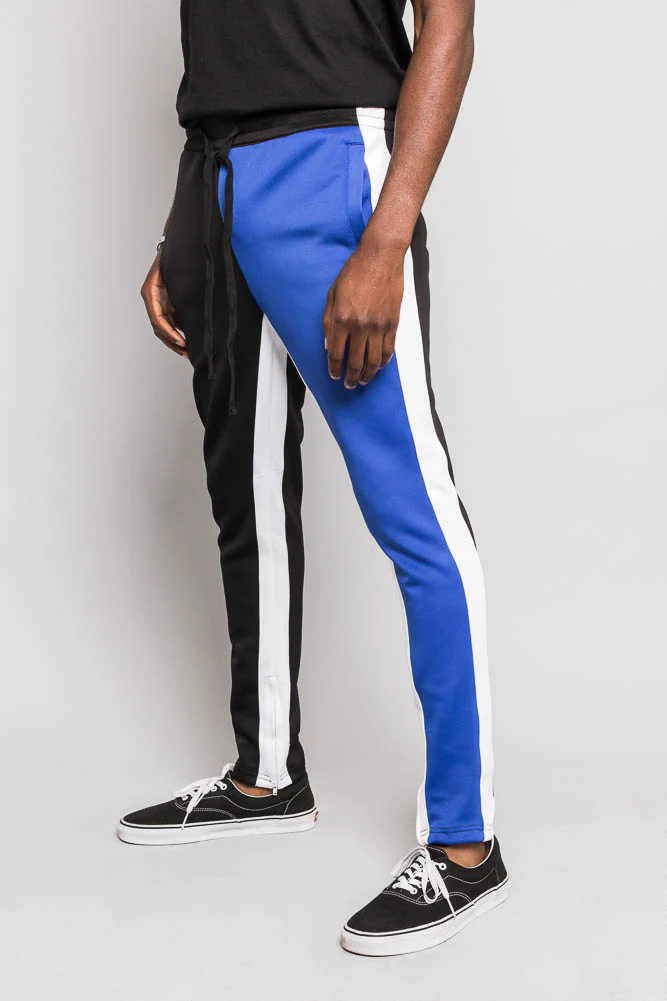 Two Tone Color Blocked Track Pants - Image 9