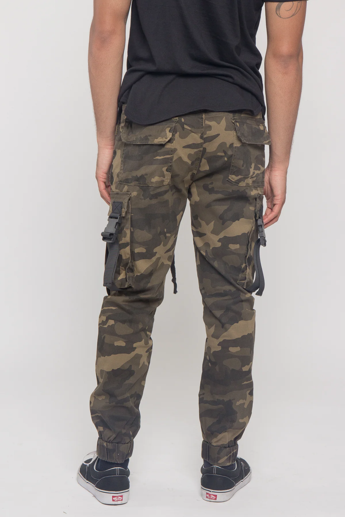 Utility Buckled Jogger Pants - Image 3