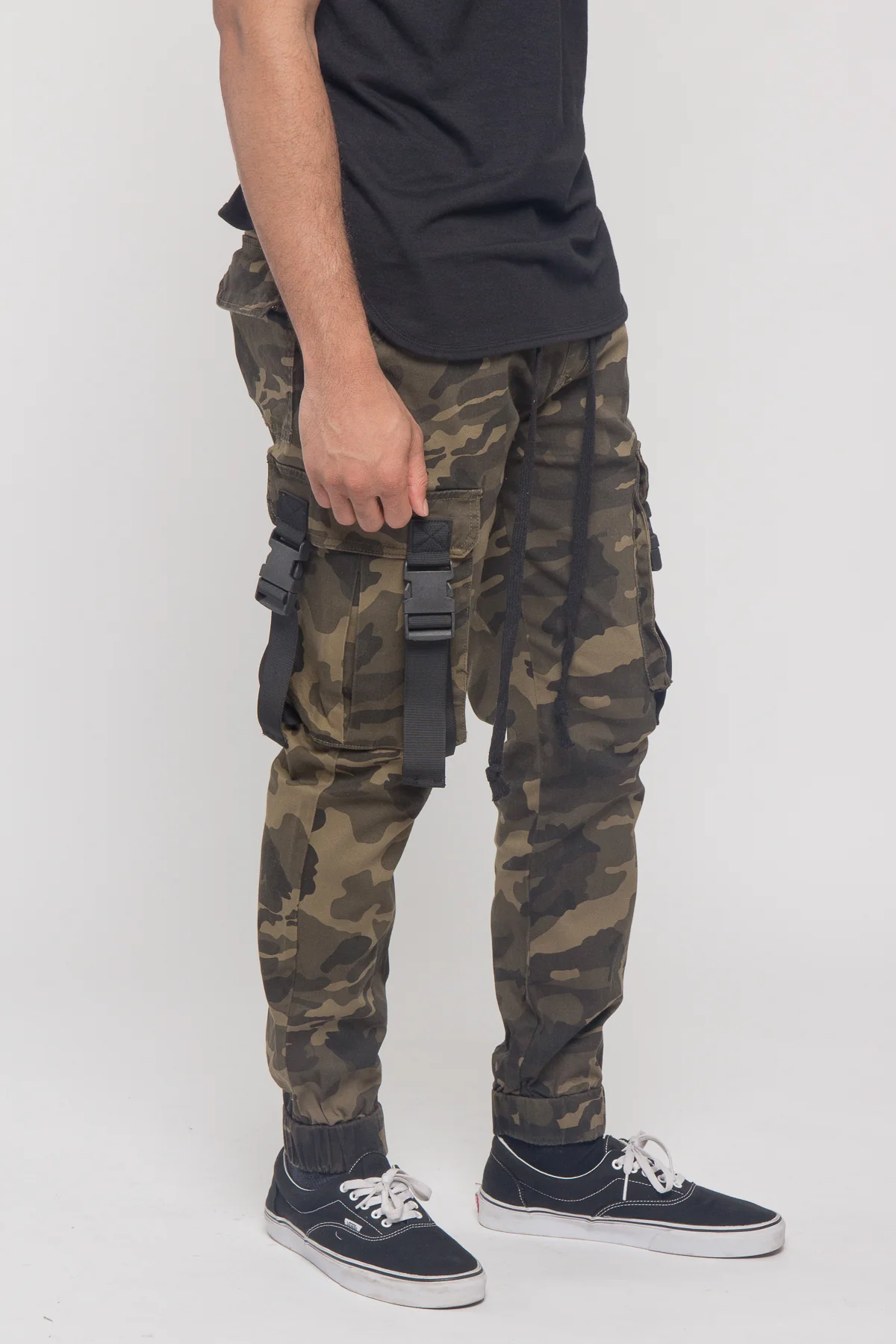 Utility Buckled Jogger Pants - Image 4
