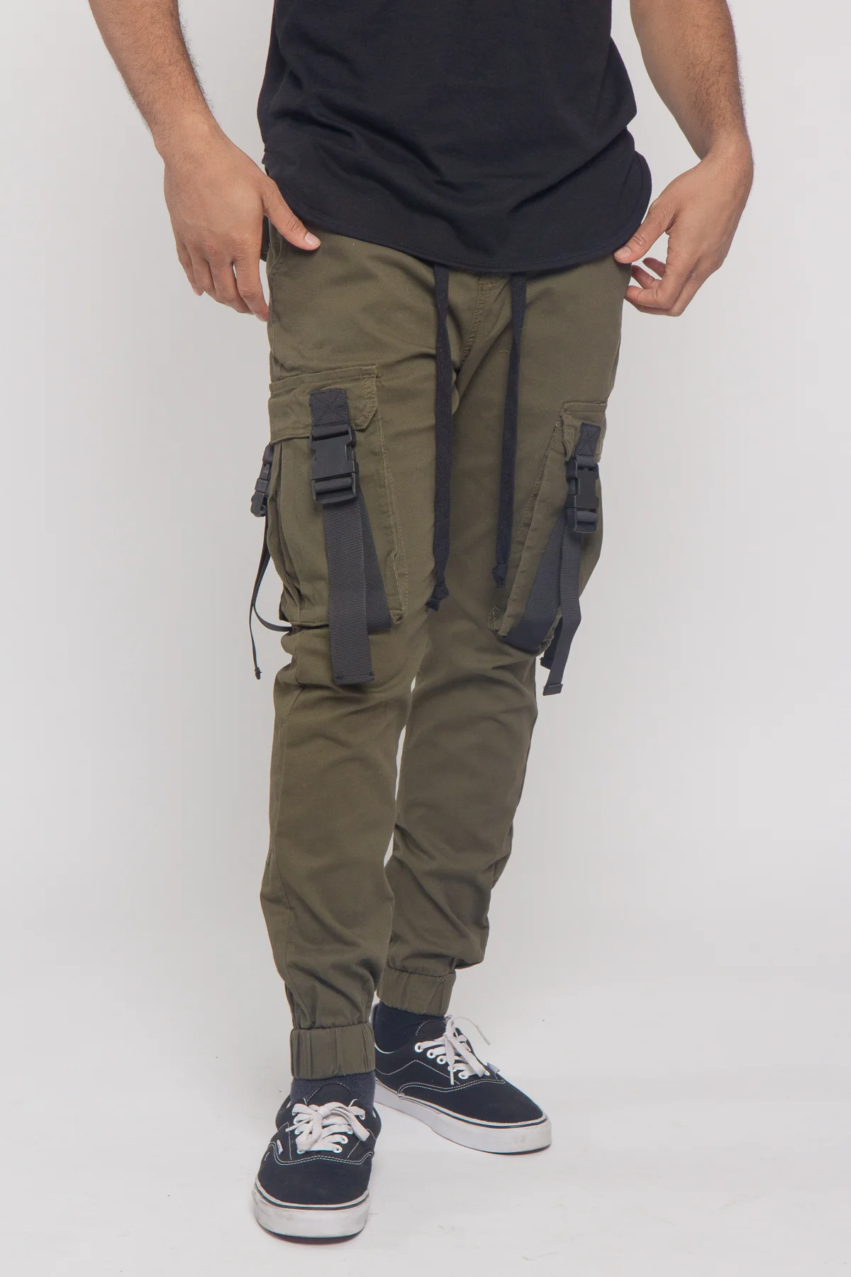 Utility Buckled Jogger Pants - Image 6