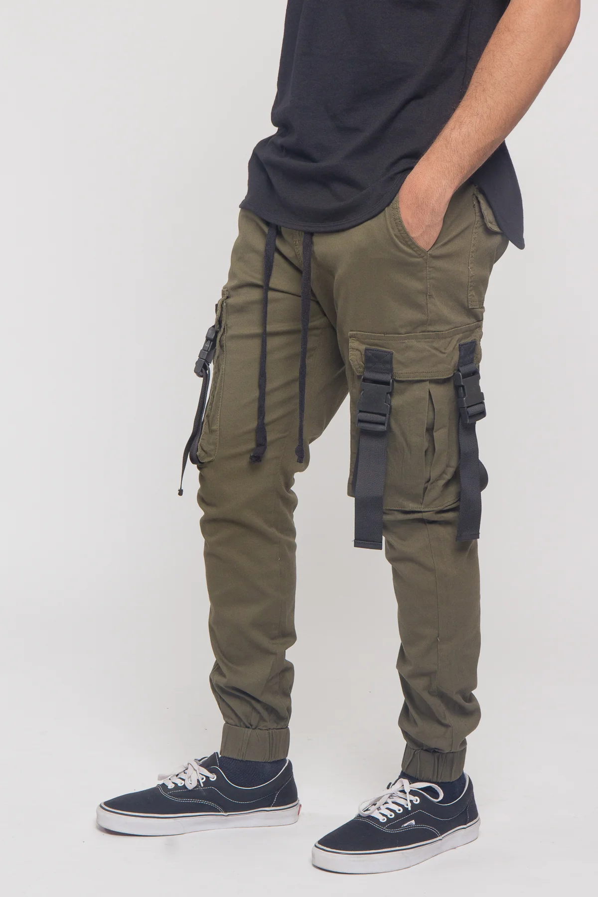 Utility Buckled Jogger Pants - Image 7